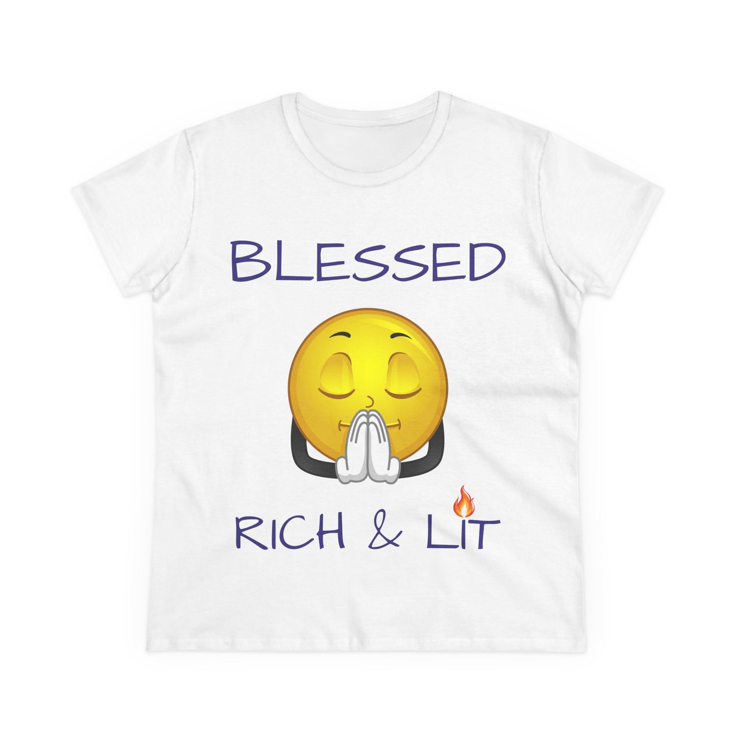 Blessed Rich & Lit T-Shirt —Women