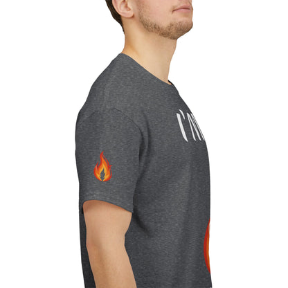 I'm Lit! I'm Turnt Up! Flame Graphic T‑Shirt