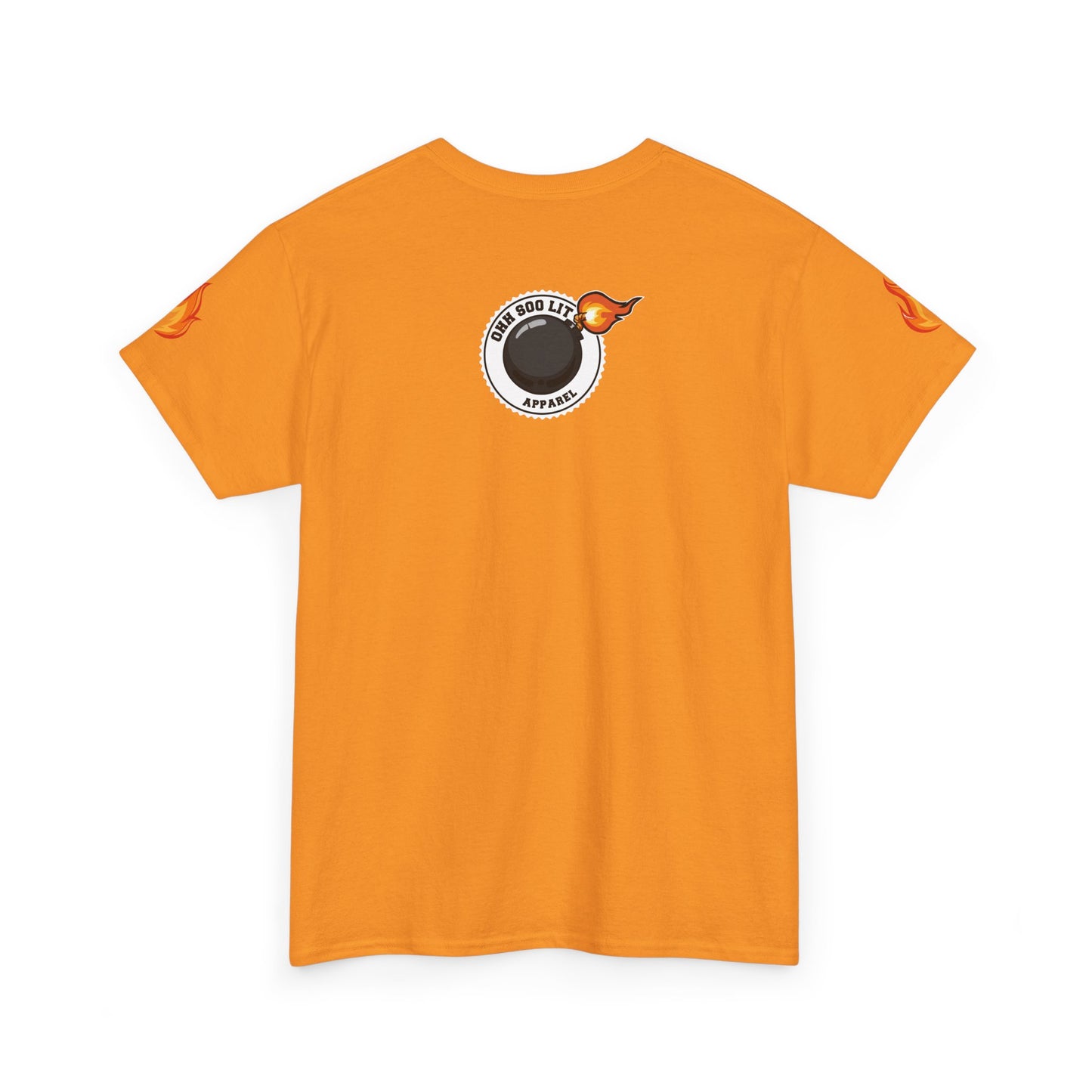 I'm Lit! I'm Turnt Up! Flame Graphic T‑Shirt