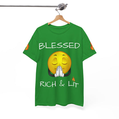 'Blessed Rich & Lit' T-Shirt