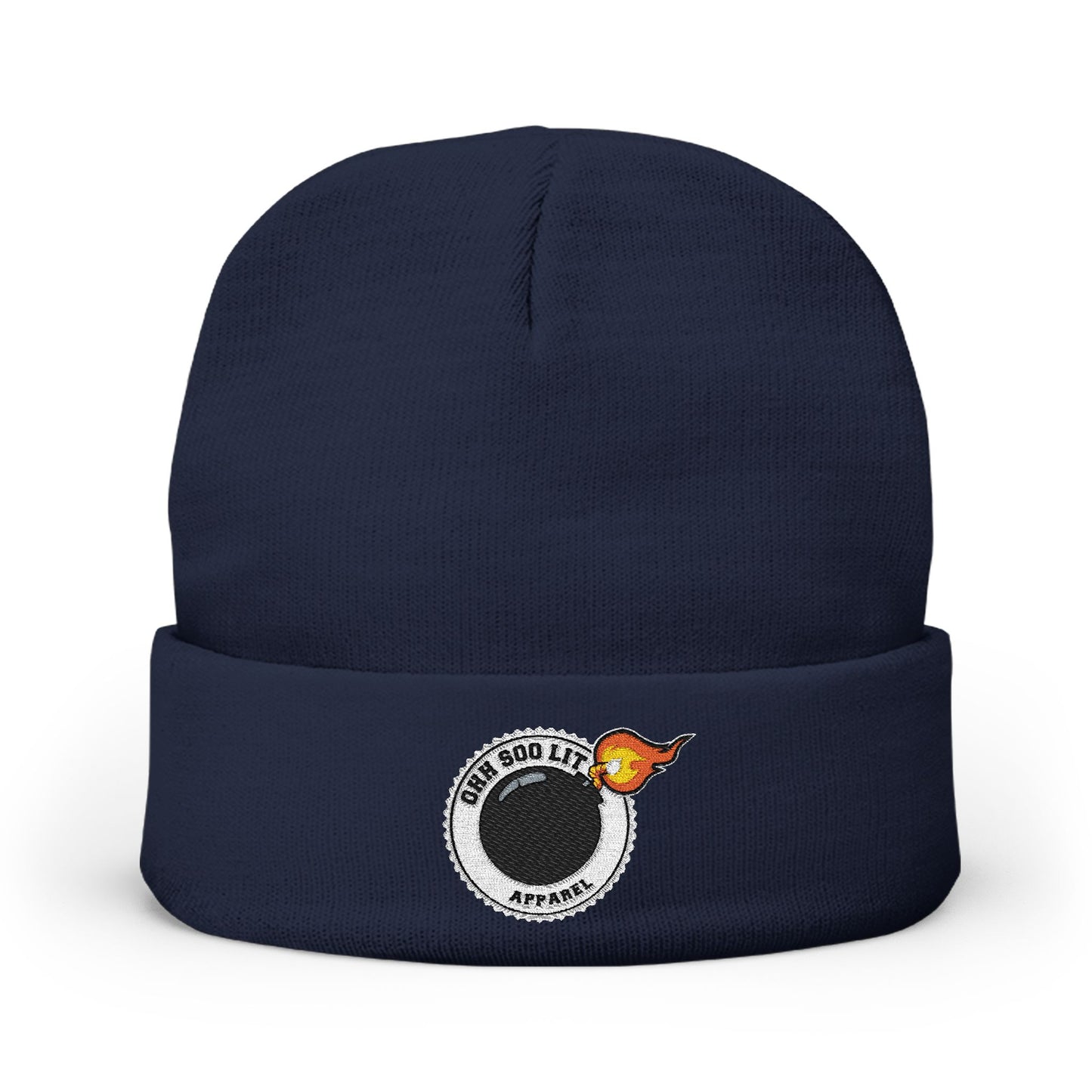 "Ohh Soo Lit" Knit Beanie