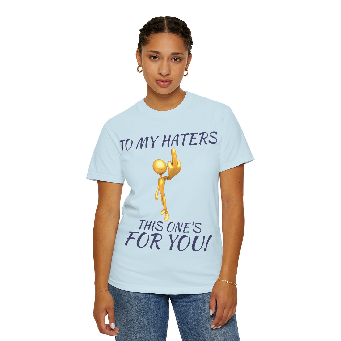 Bold Emoji Middle Finger Shirt