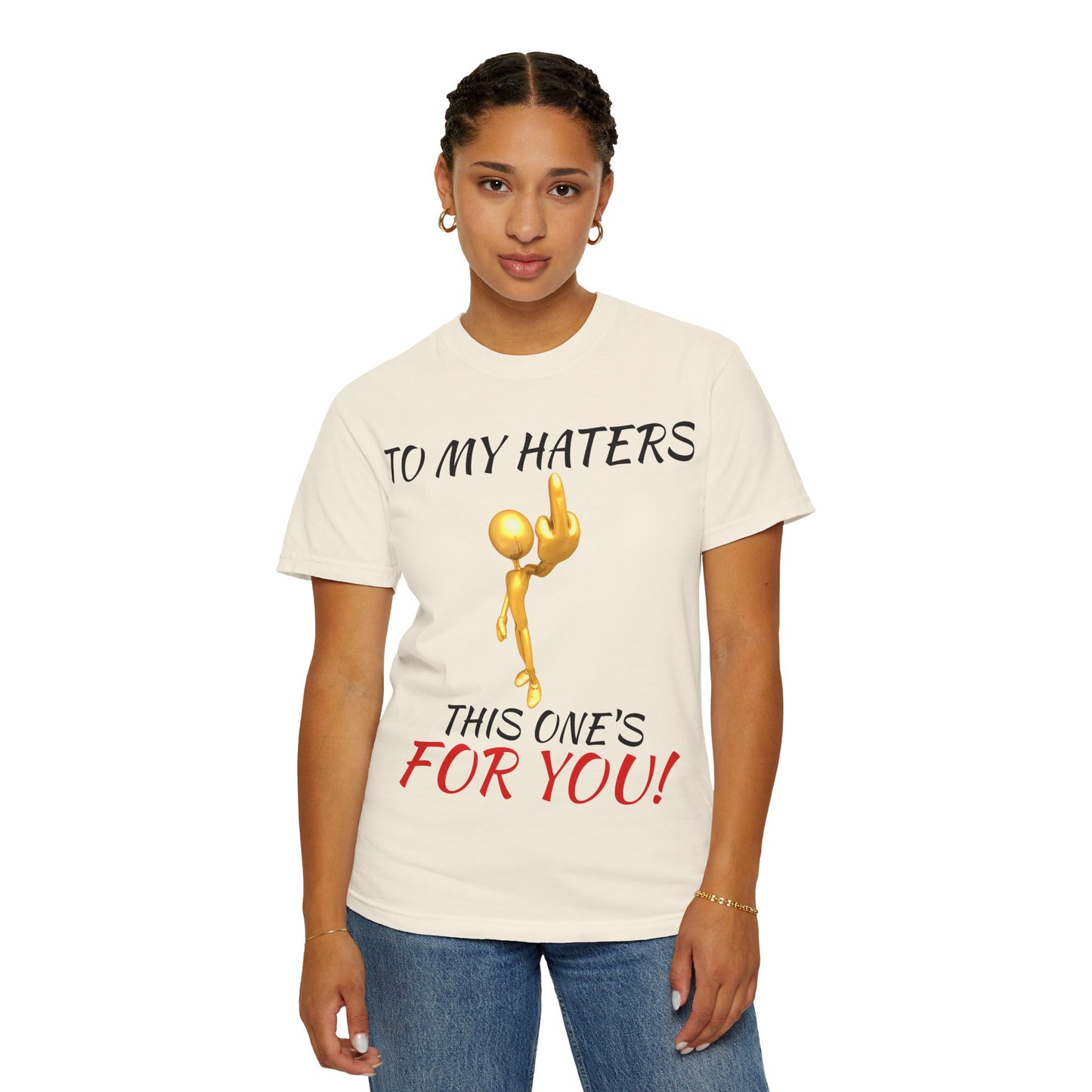 Bold Emoji Middle Finger Shirt