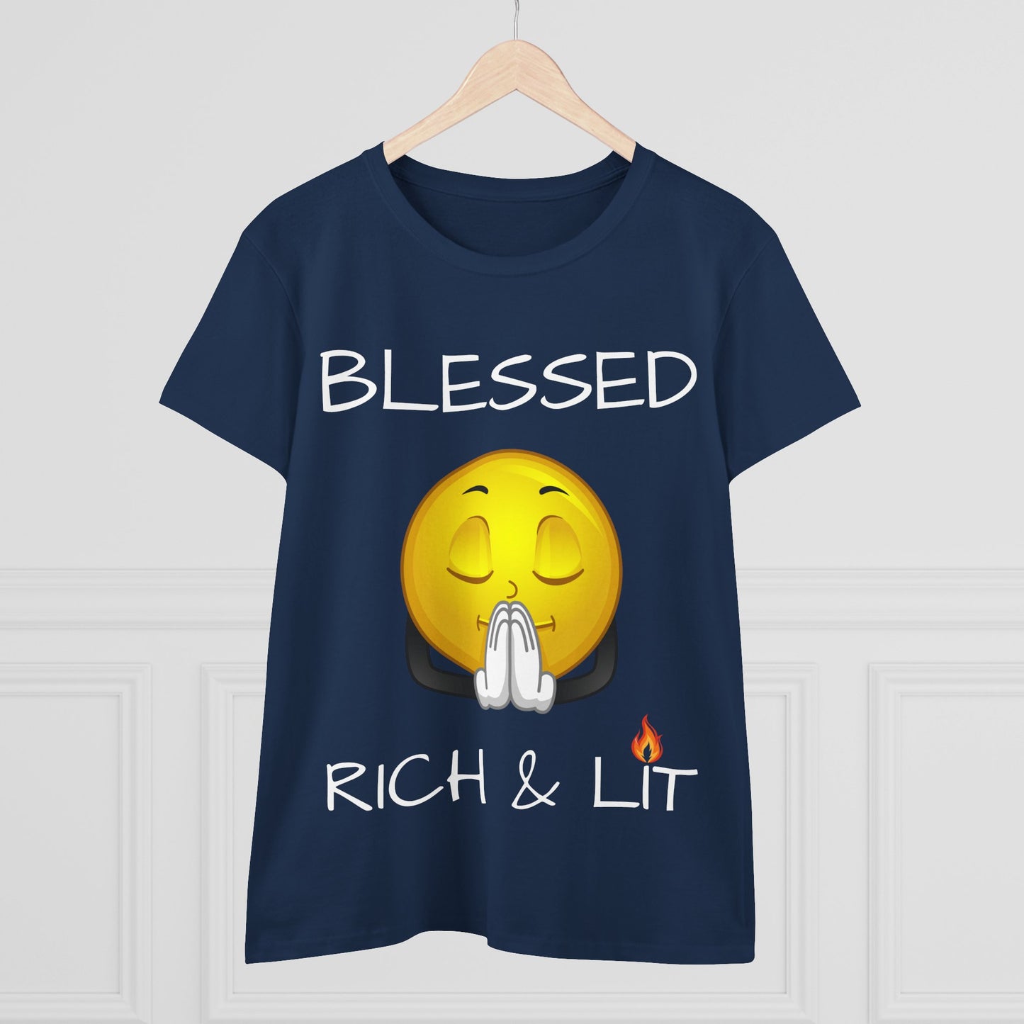 Blessed Rich & Lit T-Shirt —Women