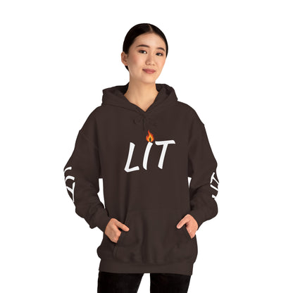 'LIT' Flame Hoodie