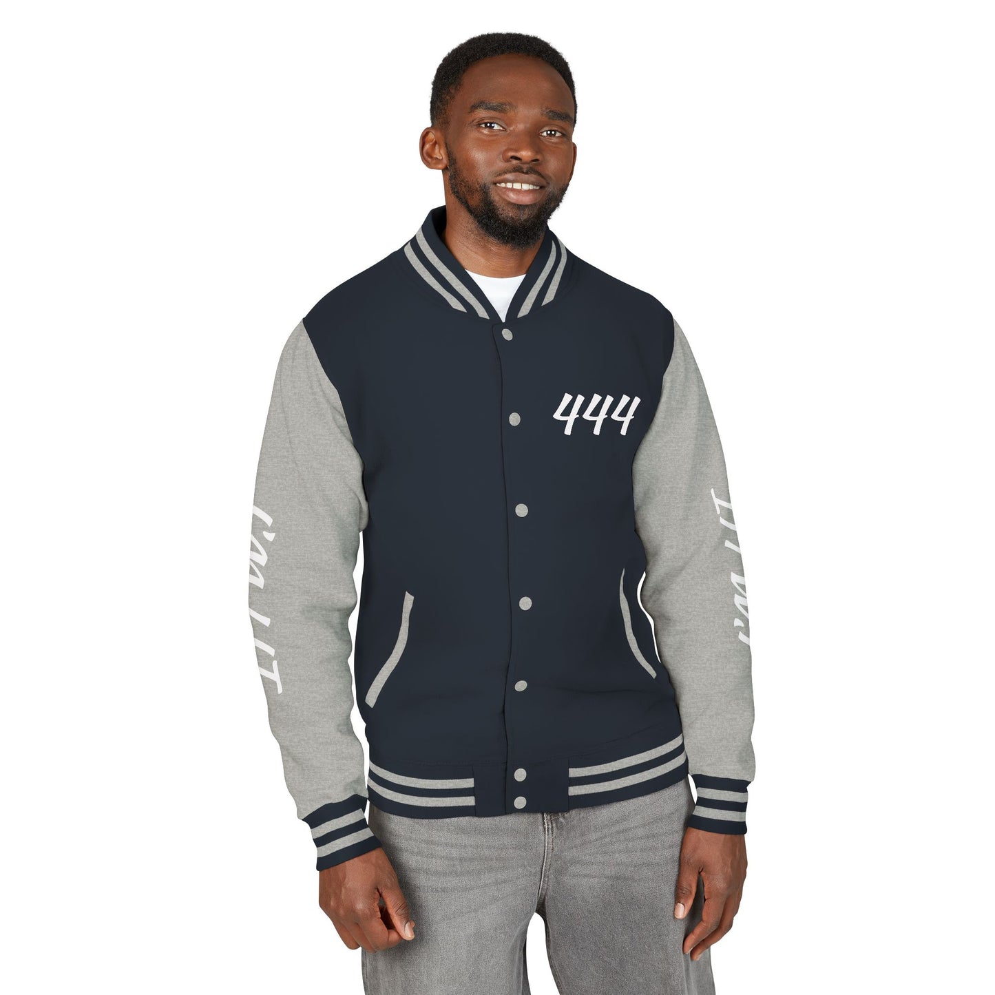 "Ohh Soo Lit" '444' Varsity Jacket