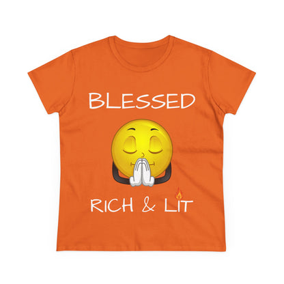 Blessed Rich & Lit T-Shirt —Women