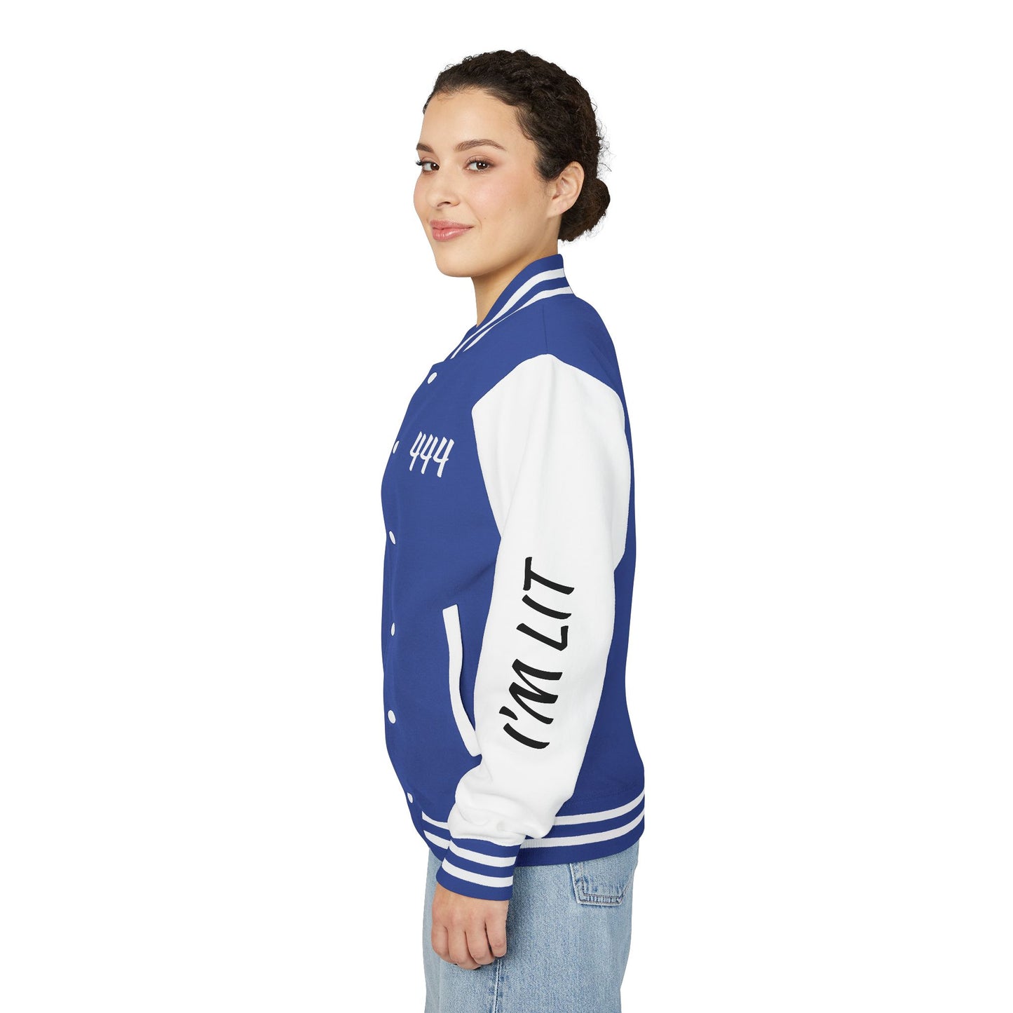 "Ohh Soo Lit" '444' Varsity Jacket