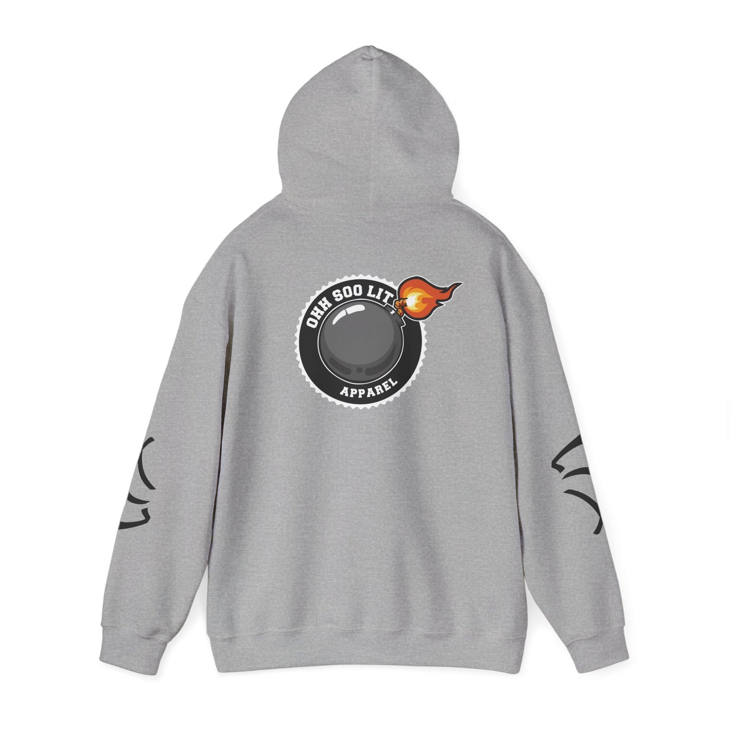'LIT' Flame Hoodie