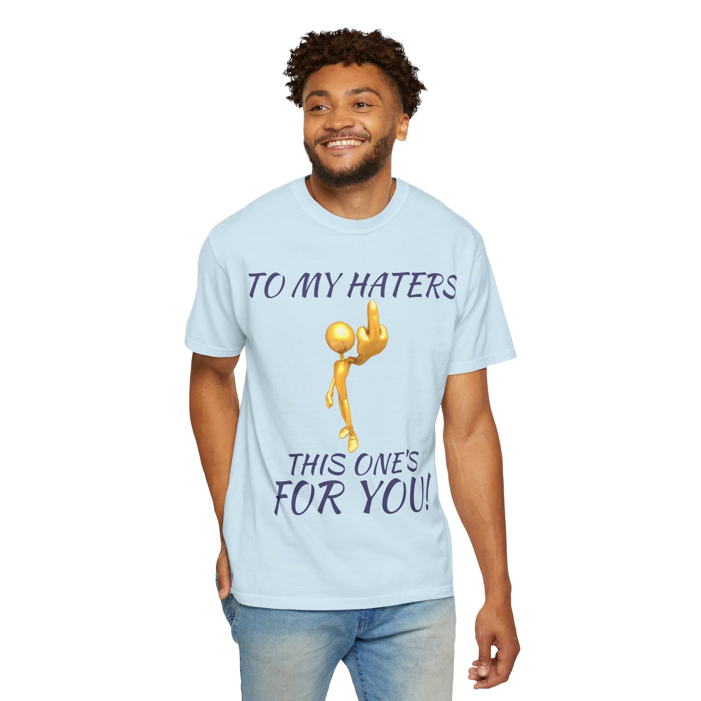 Bold Emoji Middle Finger Shirt