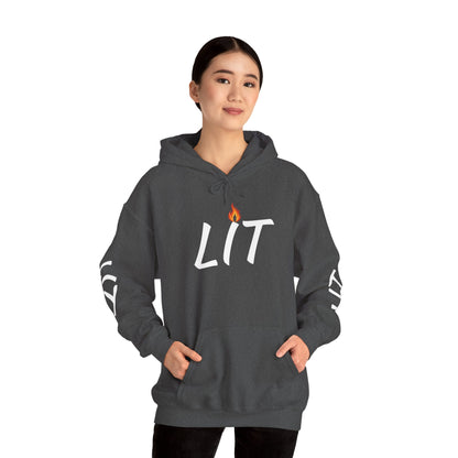 'LIT' Flame Hoodie