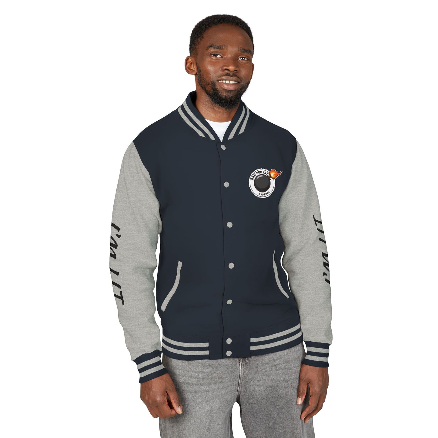 'Ohh Soo Lit' Varsity Jacket