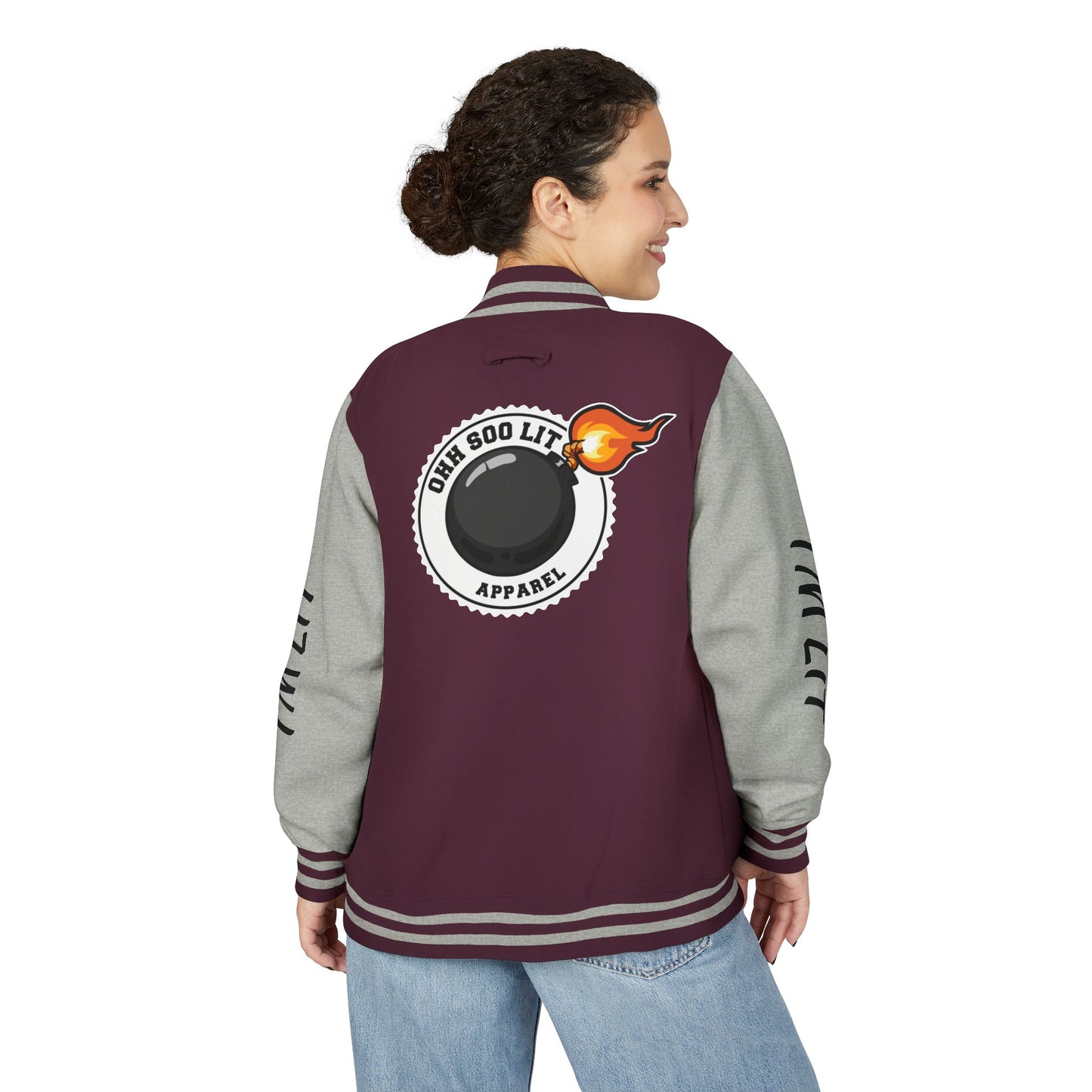 'Ohh Soo Lit' Varsity Jacket