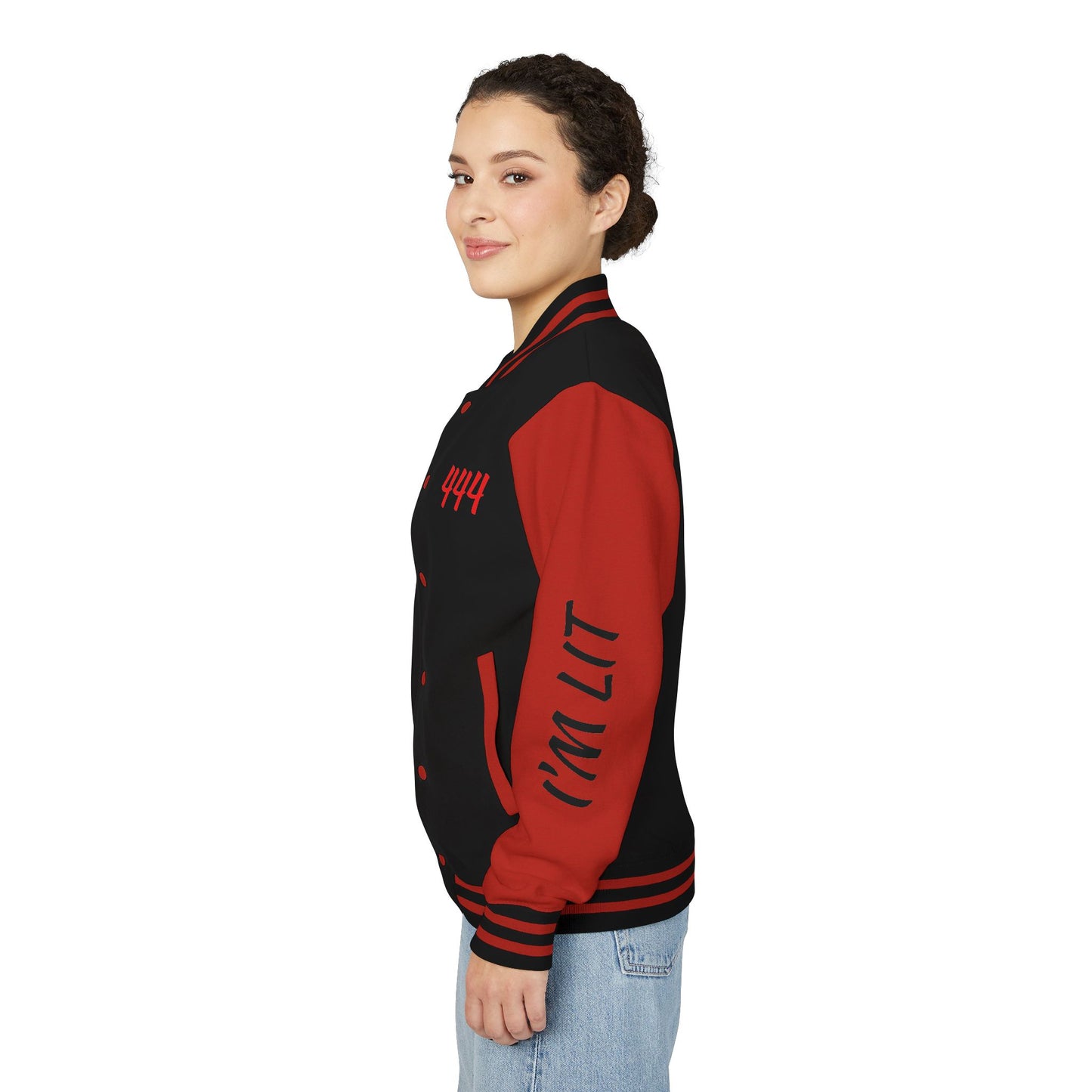 "Ohh Soo Lit" '444' Varsity Jacket