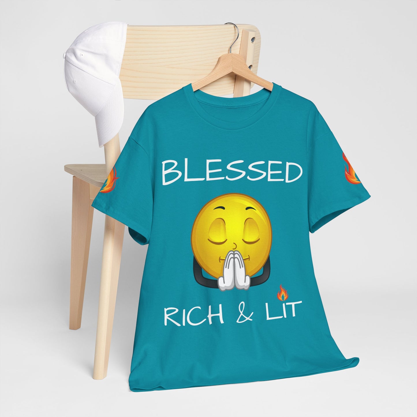 'Blessed Rich & Lit' T-Shirt