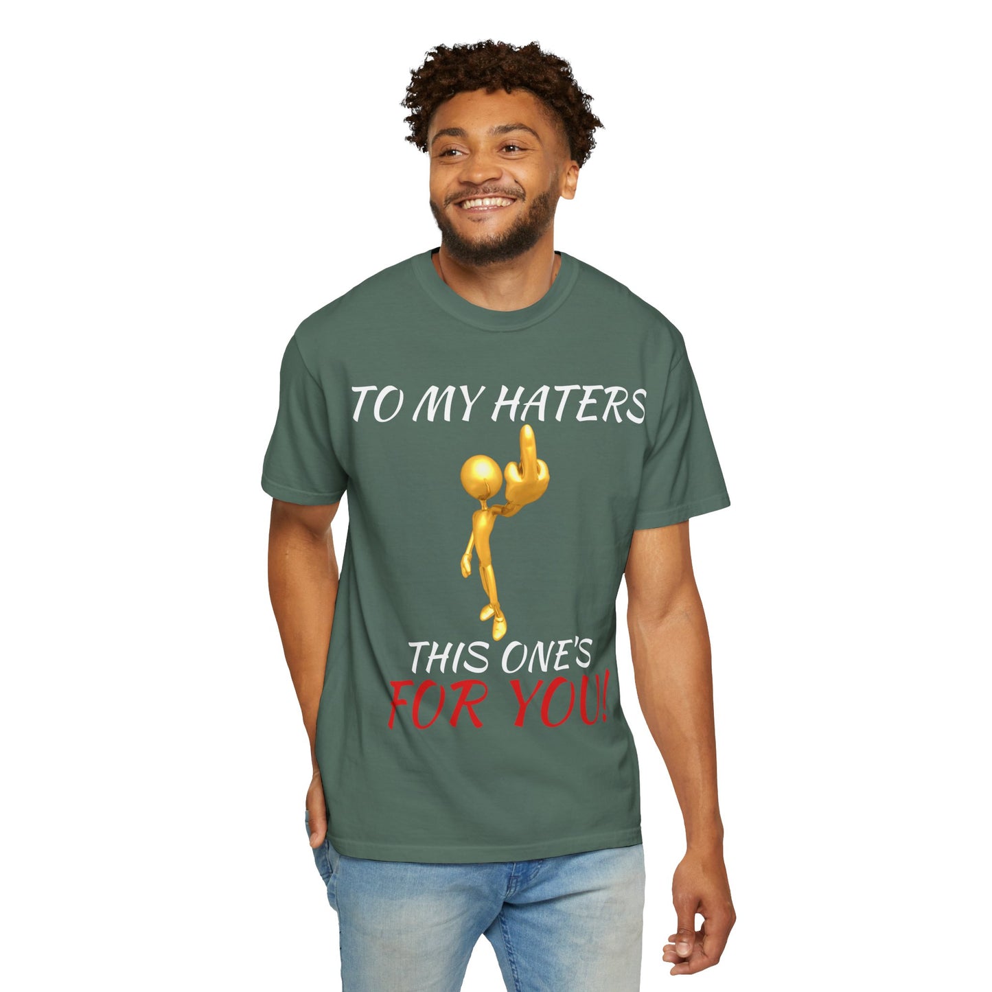 Bold Emoji Middle Finger Shirt