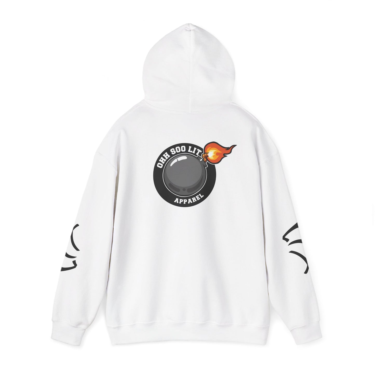 'LIT' Flame Hoodie
