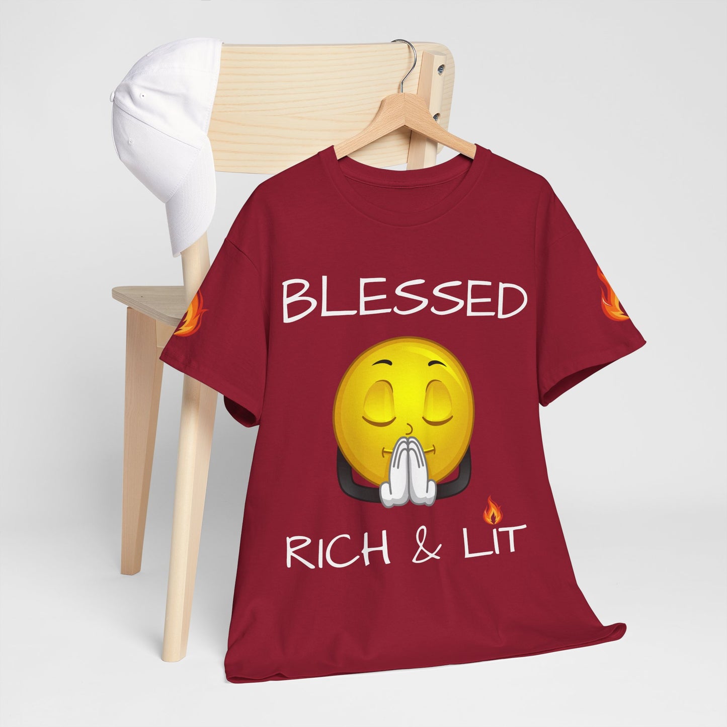 'Blessed Rich & Lit' T-Shirt