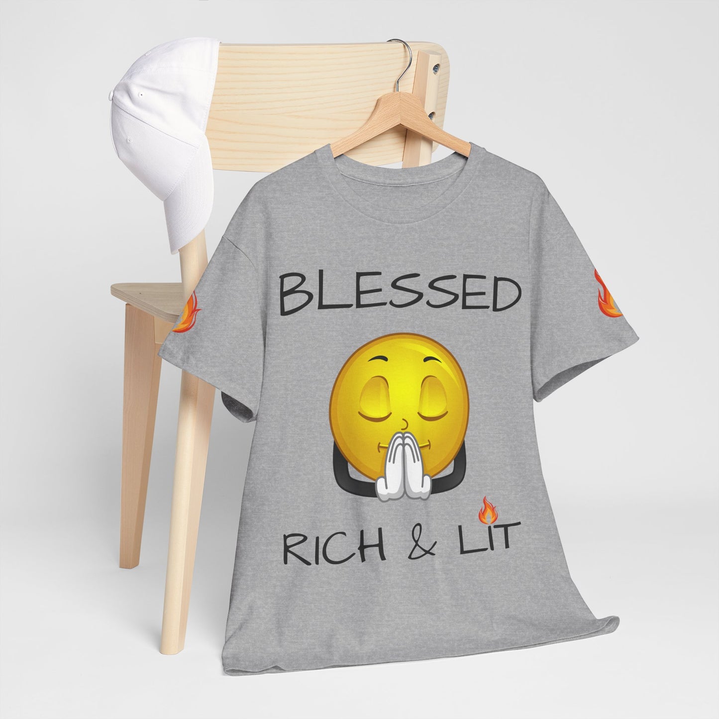 'Blessed Rich & Lit' T-Shirt
