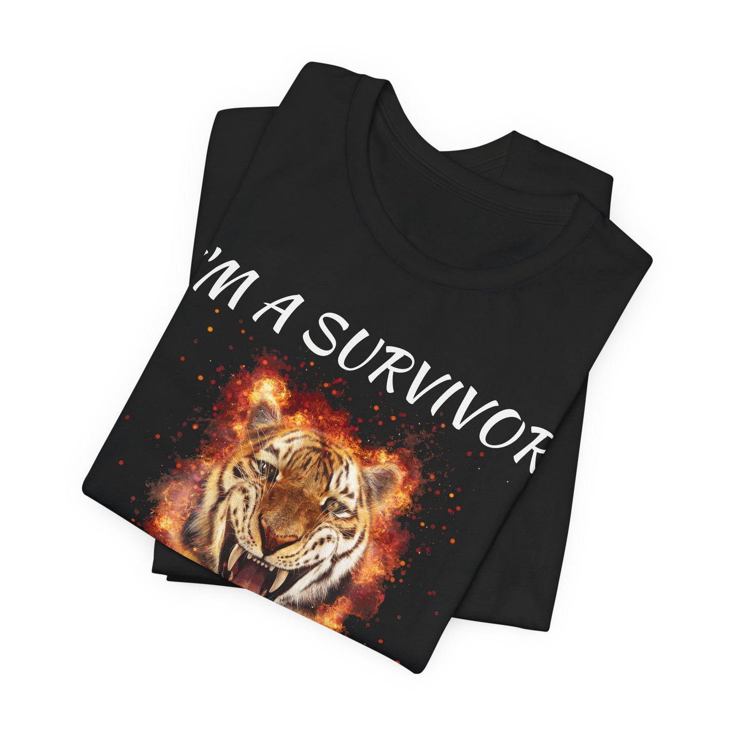 “I’m a Survivor, Nothing Can Stop Me!” Motivational T-Shirt