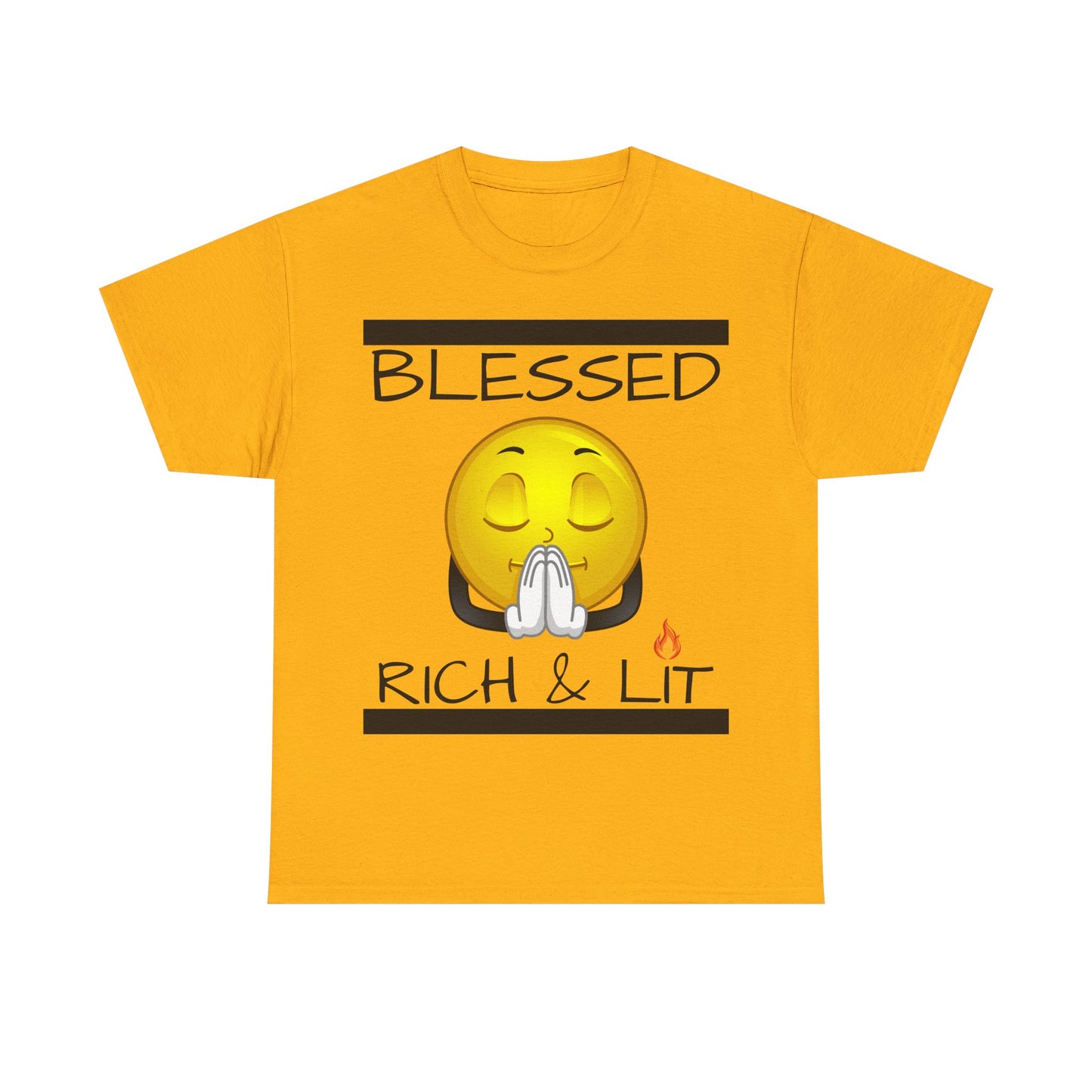 "Blessed Rich & Lit" Unisex Tee