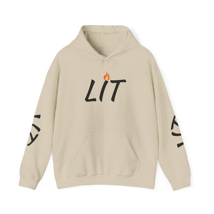 'LIT' Flame Hoodie