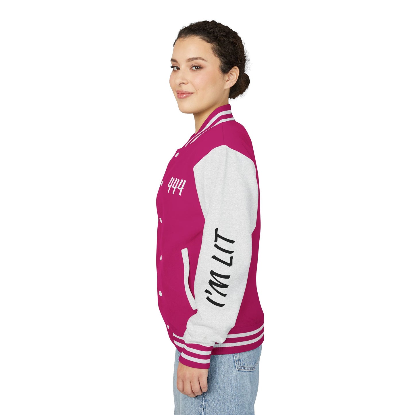 "Ohh Soo Lit" '444' Varsity Jacket