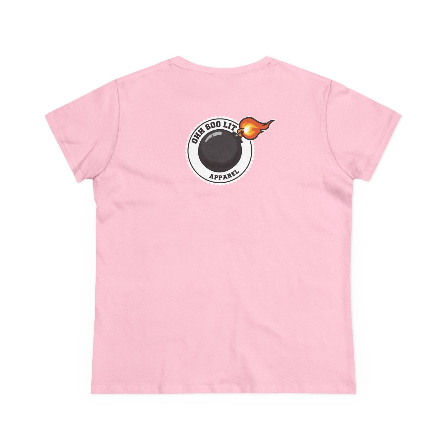 "I'm Lit! I'm Turnt Up!" Flame Graphic Tee