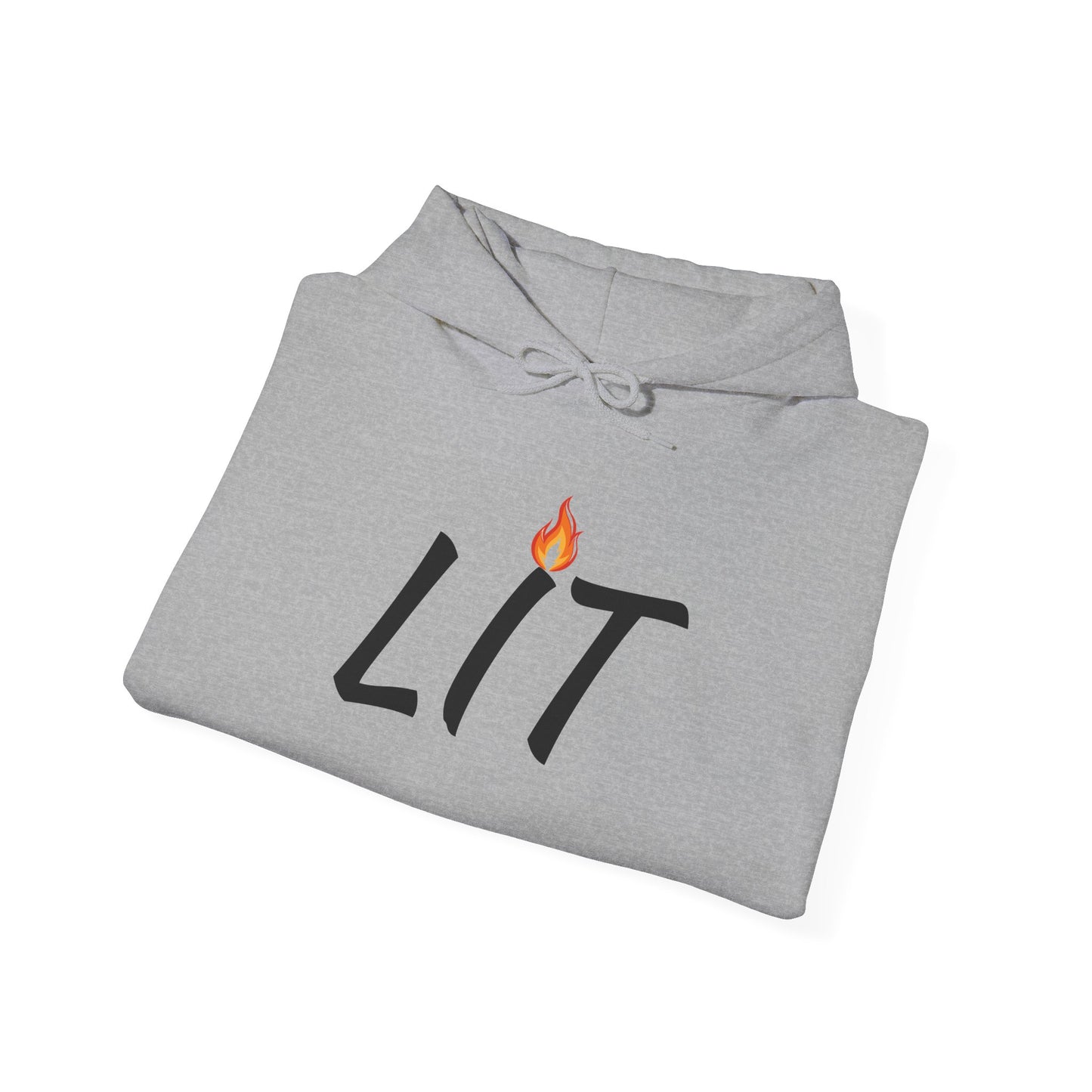 'LIT' Flame Hoodie