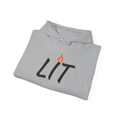 'LIT' Flame Hoodie