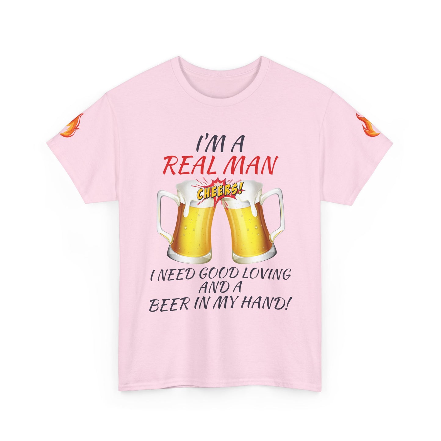 'Real Man Beer' T-Shirt