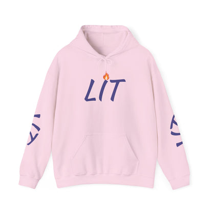 'LIT' Flame Hoodie