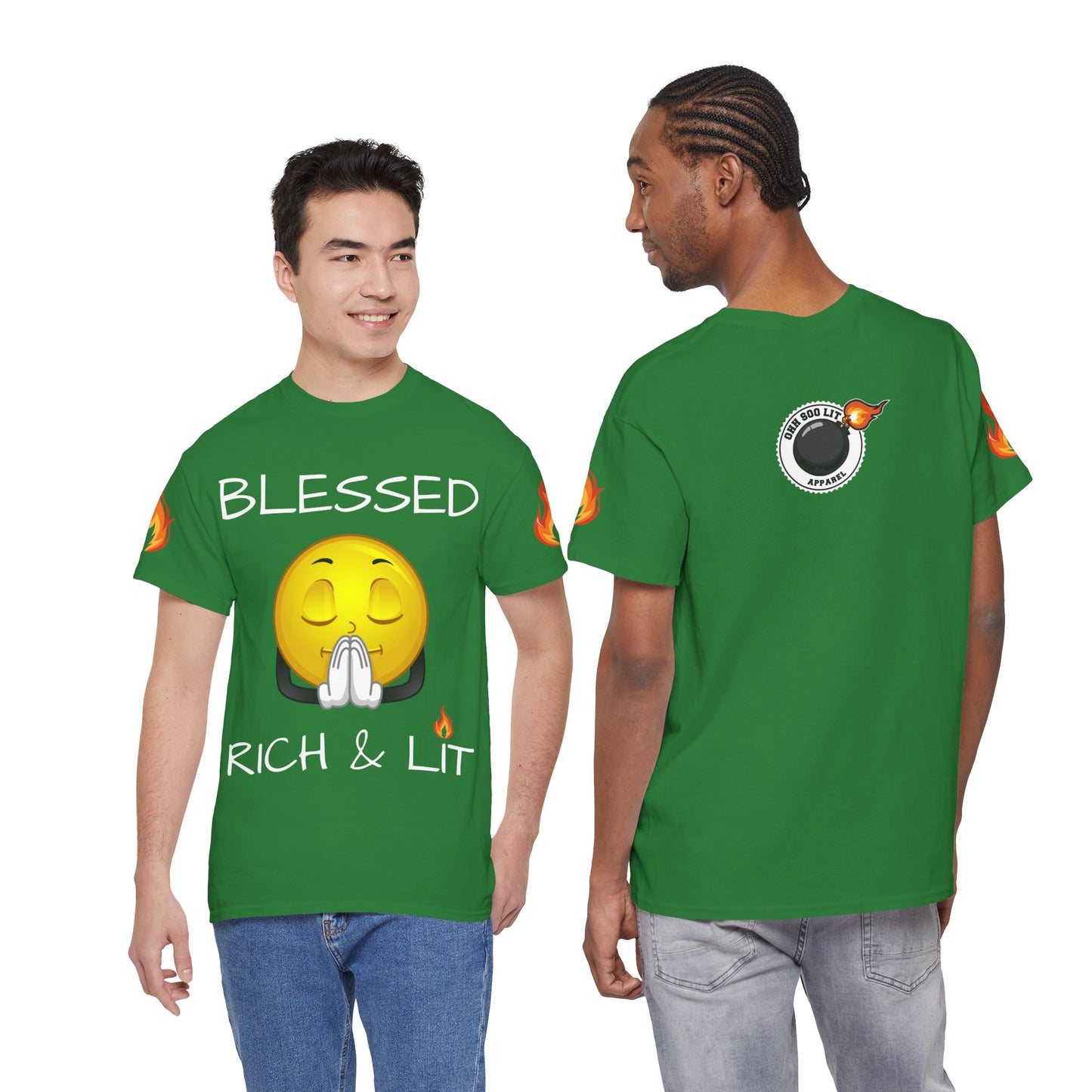 'Blessed Rich & Lit' T-Shirt