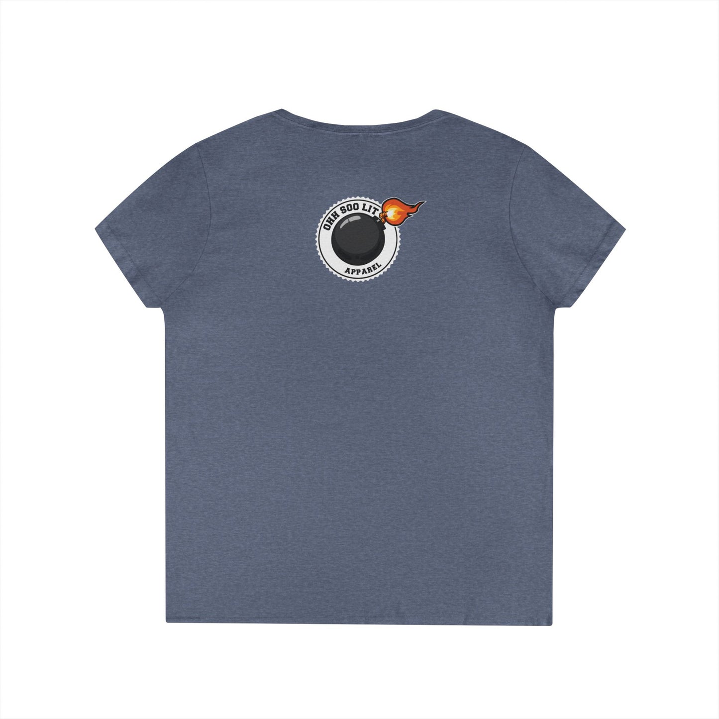 "Wine Down" V-Neck Tee