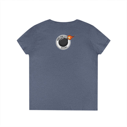 "Wine Down" V-Neck Tee