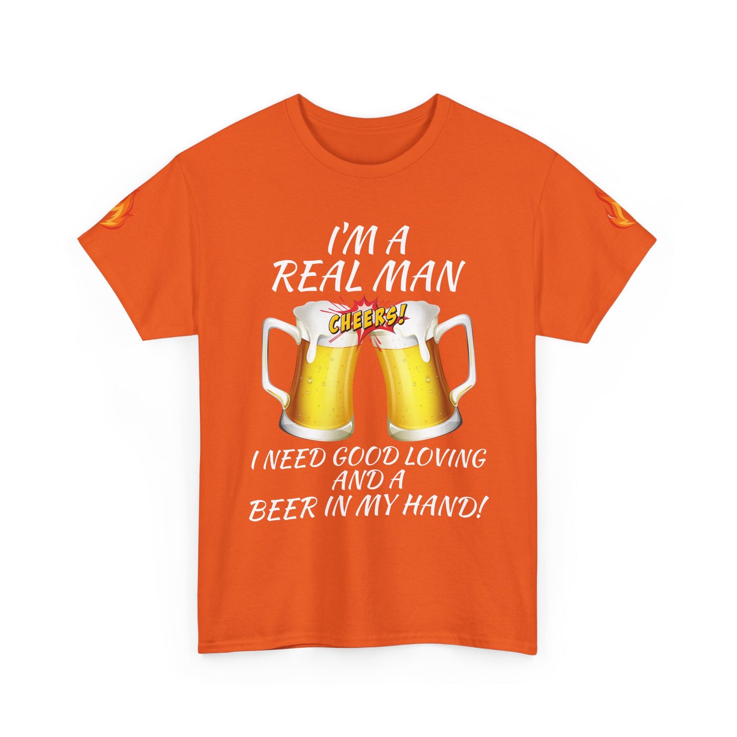 'Real Man Beer' T-Shirt