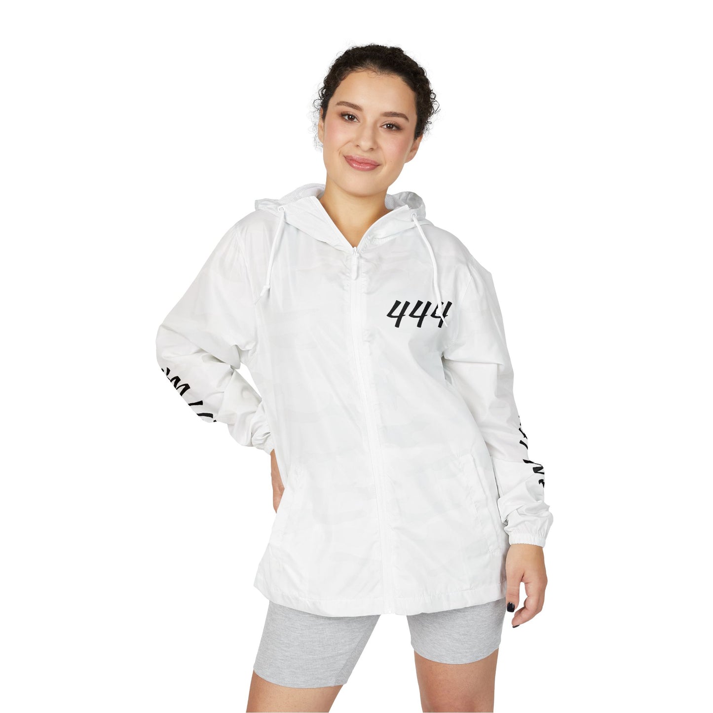 "Ohh Soo Lit" '444' Windbreaker Jacket
