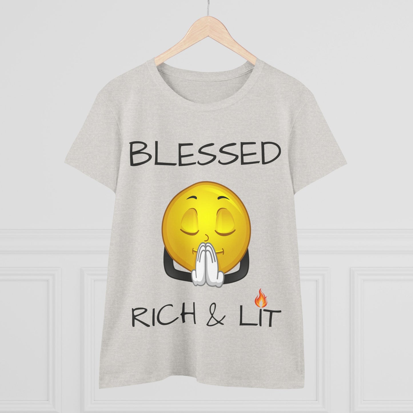 Blessed Rich & Lit T-Shirt —Women