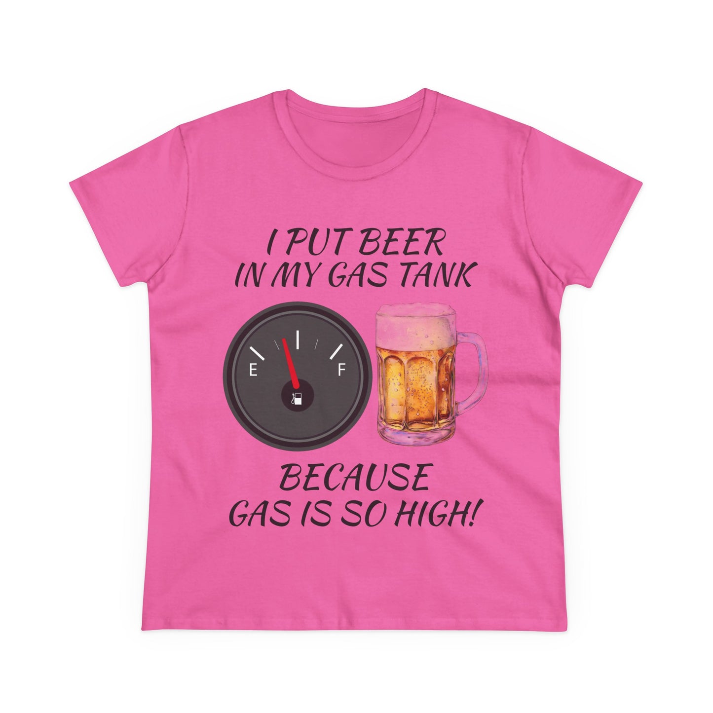 Funny Gas Prices T-Shirt for Women