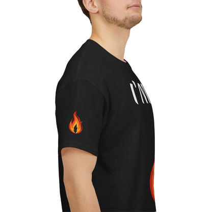 I'm Lit! I'm Turnt Up! Flame Graphic T‑Shirt
