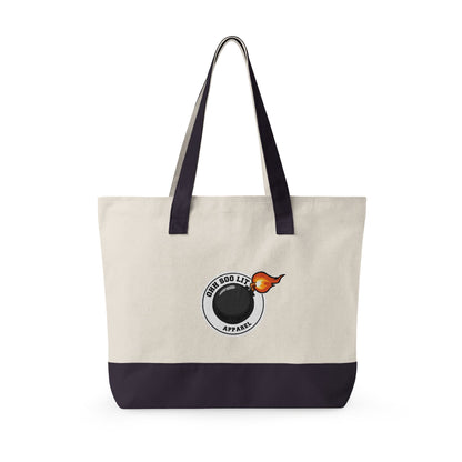 "Big Baddie" Canvas Tote