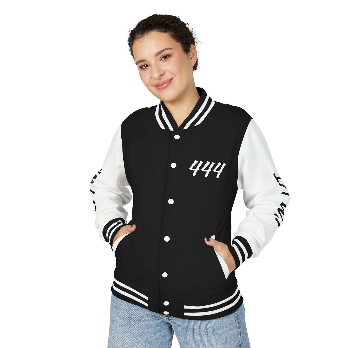 "Ohh Soo Lit" '444' Varsity Jacket