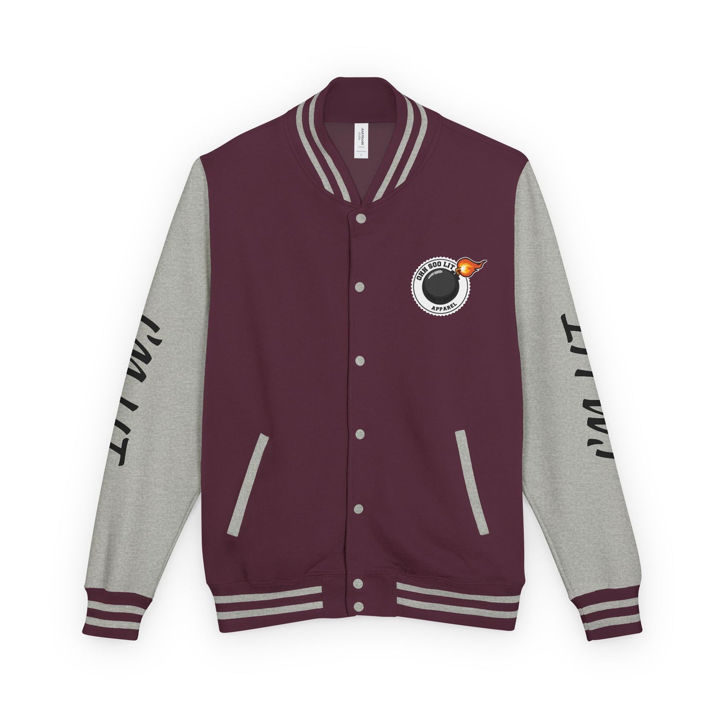 'Ohh Soo Lit' Varsity Jacket