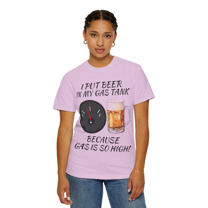 'Beer in My Gas Tank' T‑Shirt
