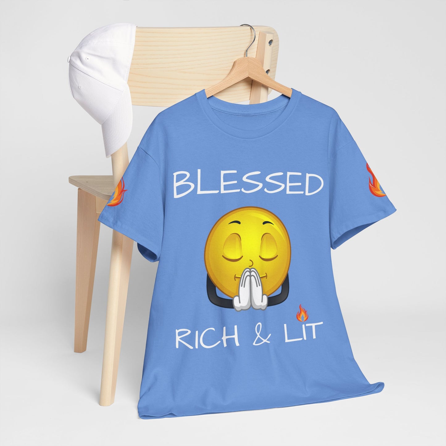 'Blessed Rich & Lit' T-Shirt