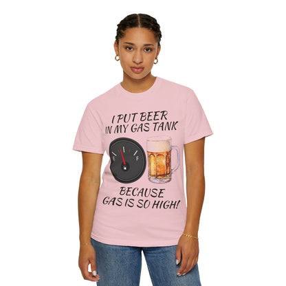 'Beer in My Gas Tank' T‑Shirt