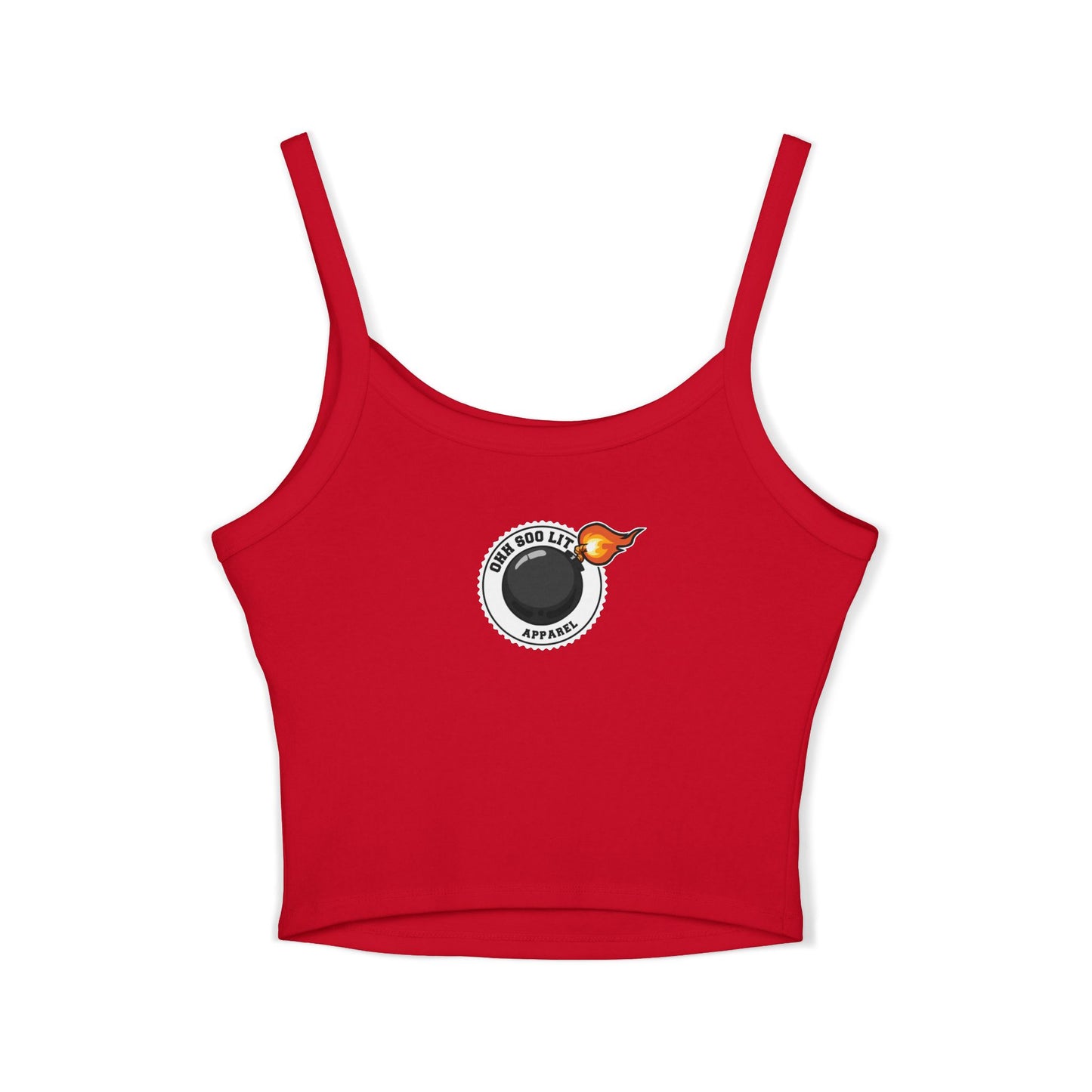 Crop Tank Top — "Baddie Got a Fatty"