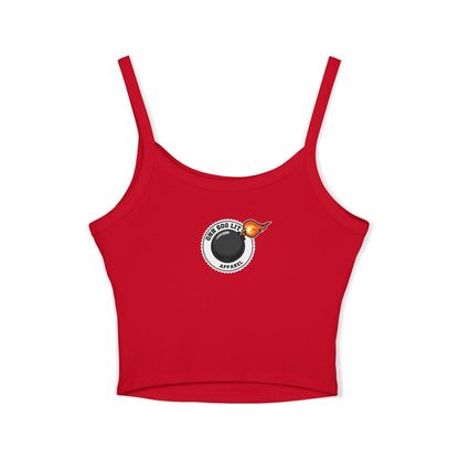 Crop Tank Top — "Baddie Got a Fatty"