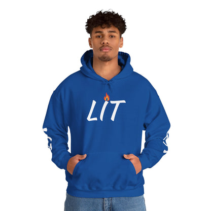'LIT' Flame Hoodie