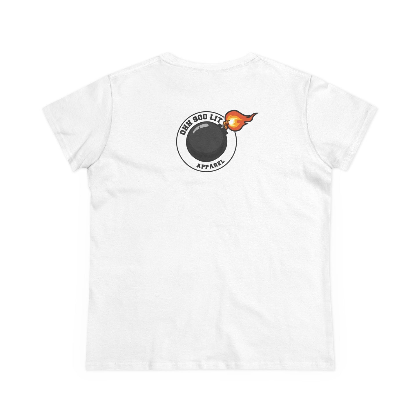 "I'm Lit! I'm Turnt Up!" Flame Graphic Tee